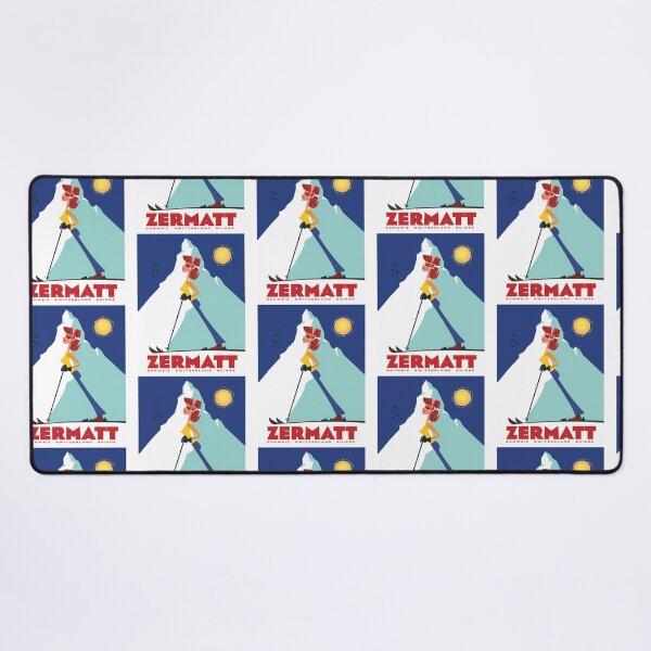 Item preview, Zermatt Ski Poster designed and sold by lizettis.