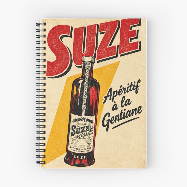 Item preview, SUZE vintage advertising poster - Gentian Aperitif designed and sold by Studio RTN.