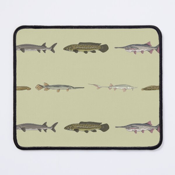 Item preview, Ancient Fishes Pattern (Sand Background) designed and sold by Marathon-Rana.