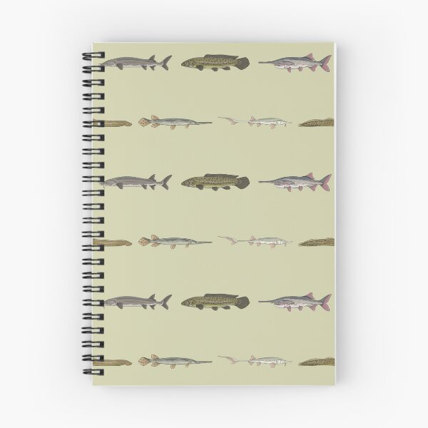 Item preview, Ancient Fishes Pattern (Sand Background) designed and sold by Marathon-Rana.