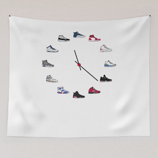 Item preview, Jordan Sneaker Clock designed and sold by Gutkowskiol.