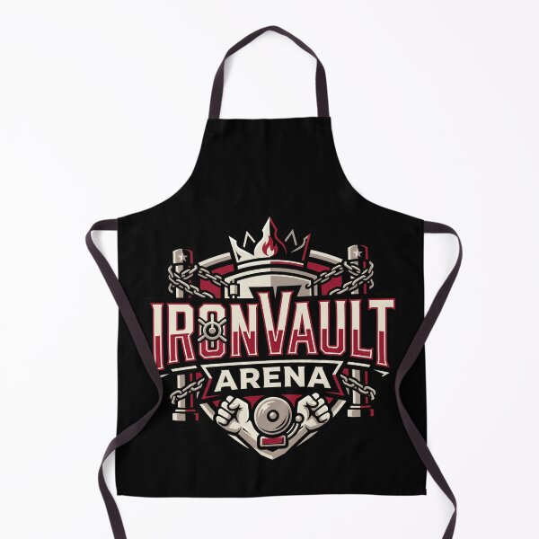 Item preview, Ironvault Arena Pro Wrestling Combat Emblem designed and sold by Dogy Corgi.
