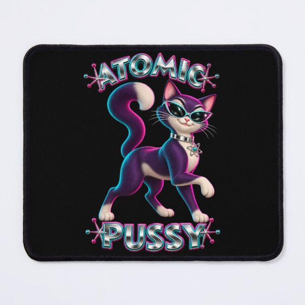 Item preview, Y2K Atomic Cat 21 designed and sold by MarkColeImaging.