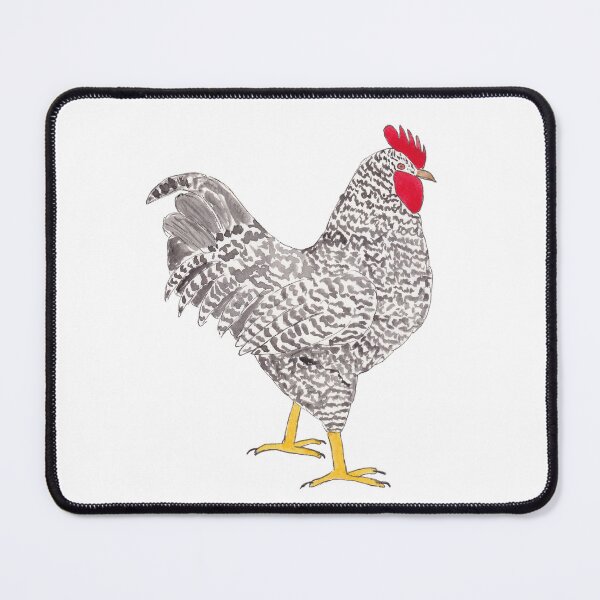 Item preview, Rooster ink and watercolour designed and sold by SGrownsSketches.