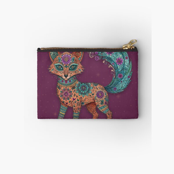 Item preview, Alebrije Fox — Mexican Folk Art Fox with Decorated Tail, Vibrant Spirit Animal designed and sold by LunaAdventurer.
