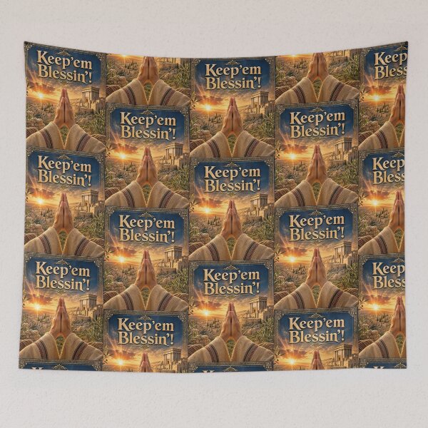 Item preview, Keep'em Blessin'! Version 2 designed and sold by BigginsMcSauce.