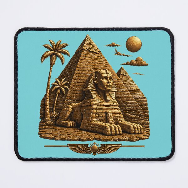 Item preview, Egyptian Sphinx and Pyramids designed and sold by NEFERSIGN.