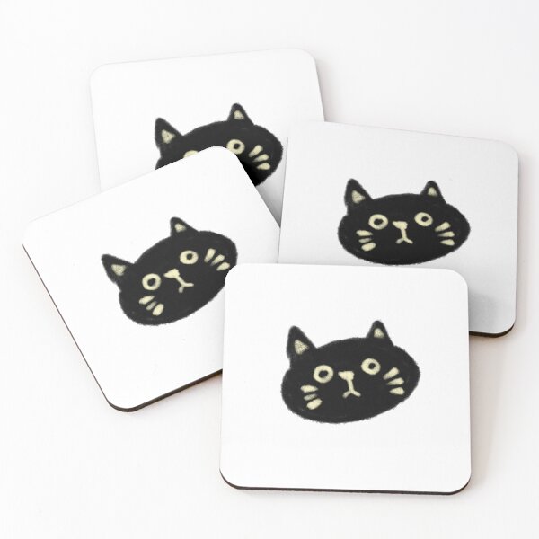 Item preview, The Black Cat in the Dark (Void Cat) designed and sold by HeiiStudio.