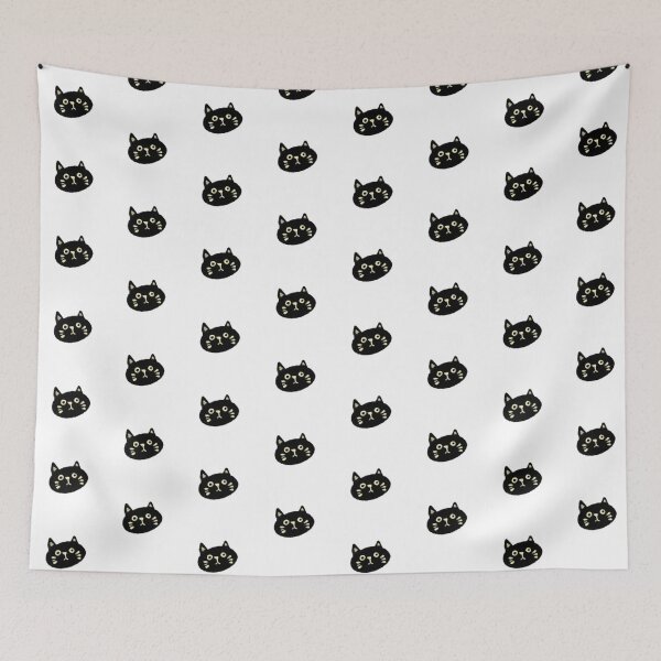 Item preview, The Black Cat in the Dark (Void Cat) designed and sold by HeiiStudio.