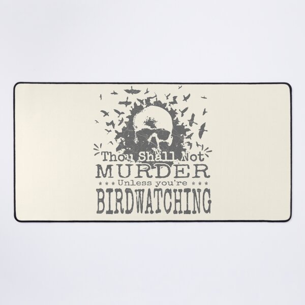 Item preview, Murder of Crows | Thou Shall Not Murder | Funny Christian Birdwatching designed and sold by ZechJohnRB.