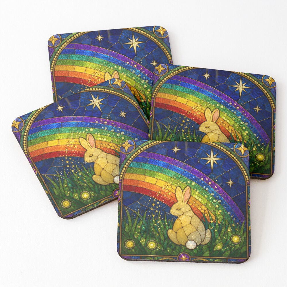 Item preview, Coasters (Set of 4) designed and sold by GreenNBlue.