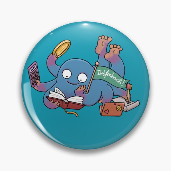 Item preview, Diefi - our multifaceted mascot! designed and sold by Diefenbachgym.