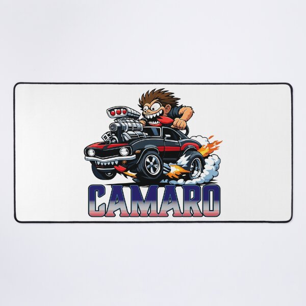 Item preview, Cartoon car illustration of hot rod Camaro. designed and sold by Art-Horizon.