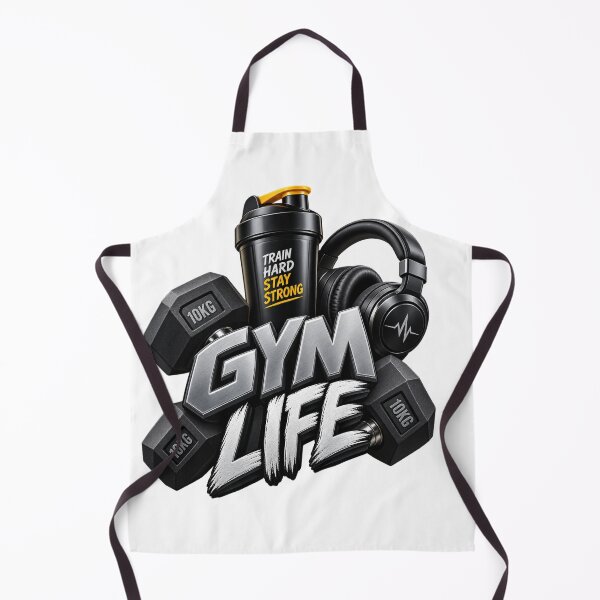 Item preview, Gym Life Dumbbells Fitness Motivation designed and sold by Design Sounds Studio.