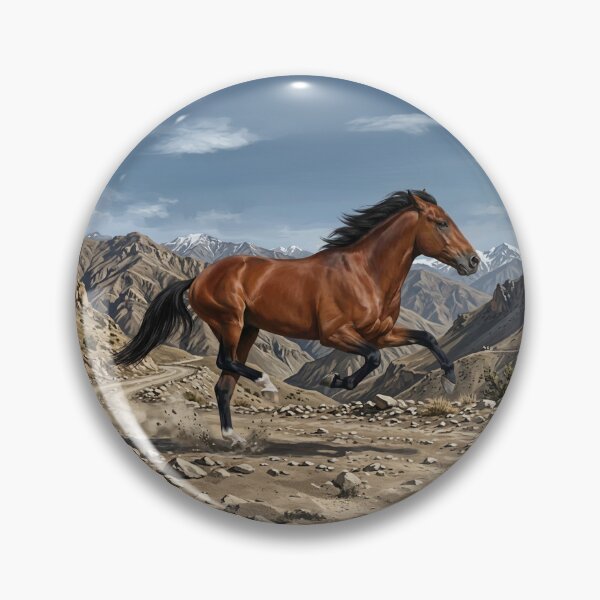 Item preview, The Afghan Horse and a Landscape of Afghanistan designed and sold by Cheval-de-coeur.