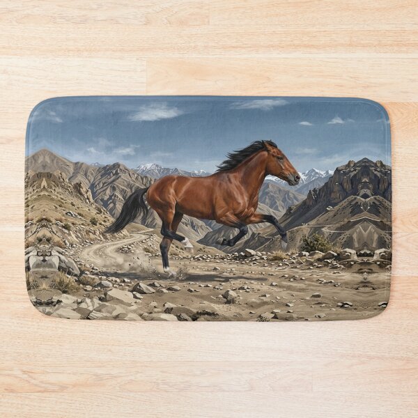 Item preview, The Afghan Horse and a Landscape of Afghanistan designed and sold by Cheval-de-coeur.