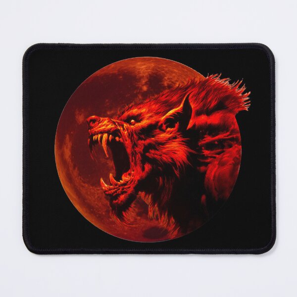 Item preview, Red Moon Werewolf designed and sold by Bernard Santora.
