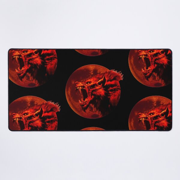 Item preview, Red Moon Werewolf designed and sold by Bernard Santora.