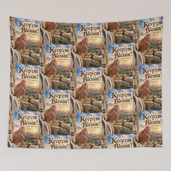 Item preview, Keep'em Blessin'! Version 1 designed and sold by BigginsMcSauce.