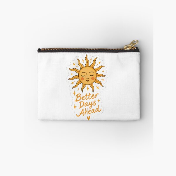 Item preview, Better Days Ahead Sticker – Cute Sunshine designed and sold by posteratorshop.