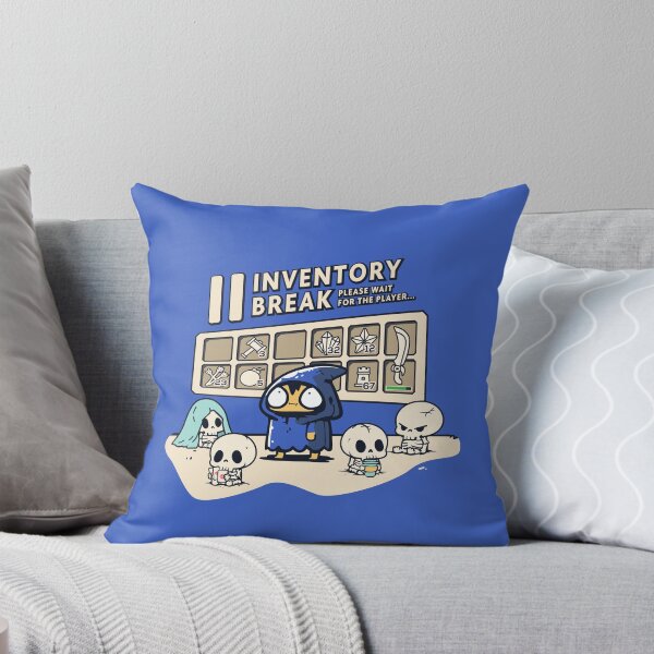 Item preview, Inventory Break | Funny RPG Gamer Cartoon designed and sold by trashpanda_shop.