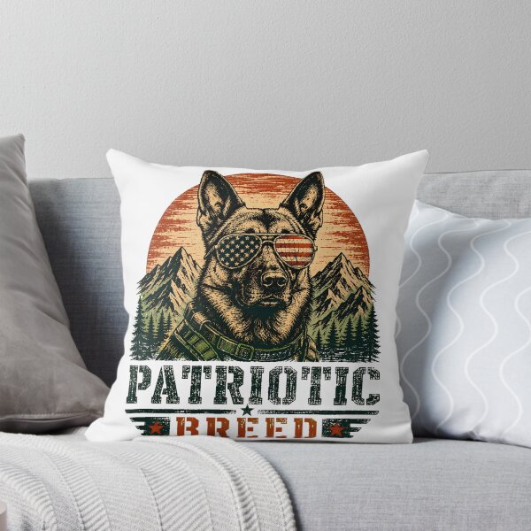 Item preview, Patriotic German Shepherd Dog American Flag Lover designed and sold by chattsuede.
