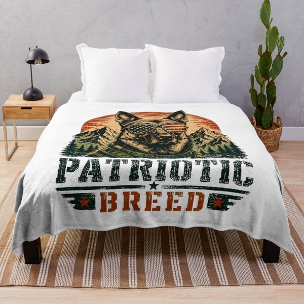 Item preview, Patriotic German Shepherd Dog American Flag Lover designed and sold by chattsuede.