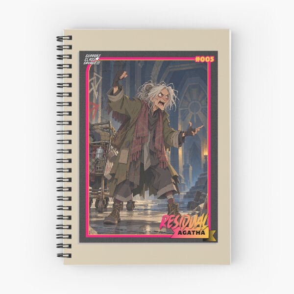Item preview, Trading Card #105: Residual – Agatha | Dungeon Crawler Carl Fan Design designed and sold by SupportClassSavage.