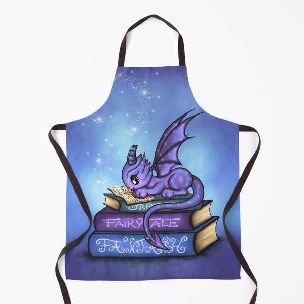 Item preview, cute reading book dragon designed and sold by Pezi-Creation.