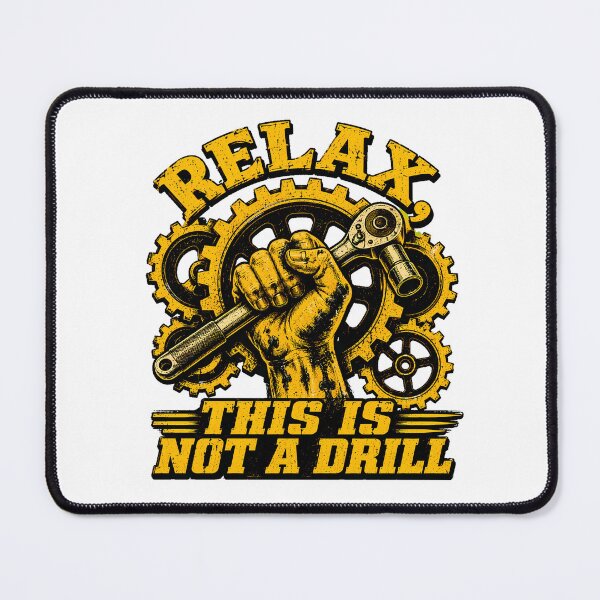 Item preview, Mechanic Tool Humor Not A Drill Wrench designed and sold by chattsuede.