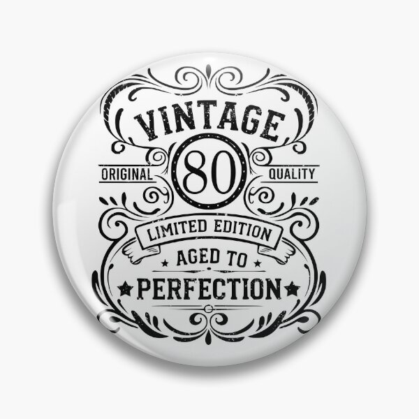 Item preview, Aged To Perfection - Vintage 80 years old - 80th Birthday Party Gift designed and sold by Alexaltay.