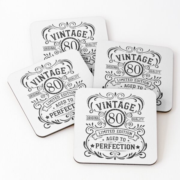 Item preview, Aged To Perfection - Vintage 80 years old - 80th Birthday Party Gift designed and sold by Alexaltay.