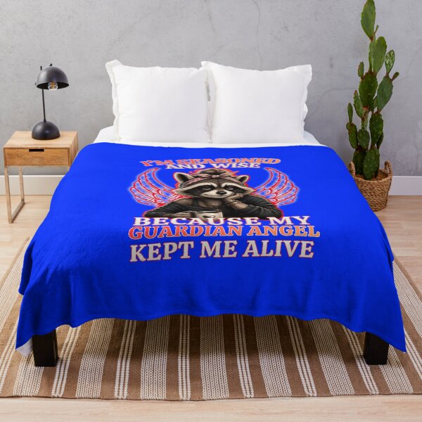 Item preview, I'm Seasoned and Wise Guardian Angel Raccoon Women's Design designed and sold by Creative-Sanc.
