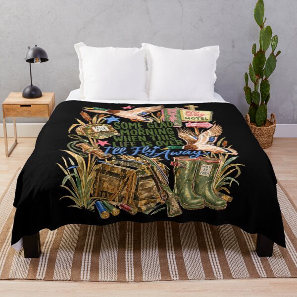 Item preview, Retro Christian Hunting I'Ll Fly Away When Glad Morning designed and sold by smiadraspi.