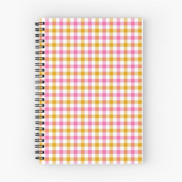 Item preview, Yellow And Pink On White Gingham Check   designed and sold by PatternTitan.