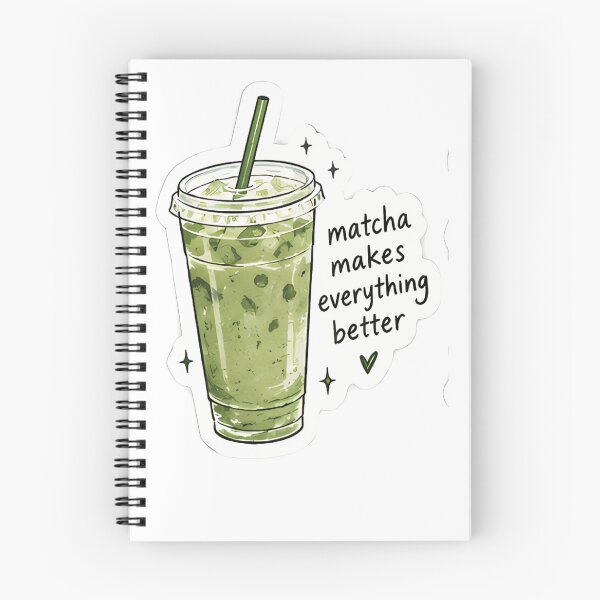 Item preview, Matcha Makes Everything Better Sticker – Green Tea designed and sold by posteratorshop.