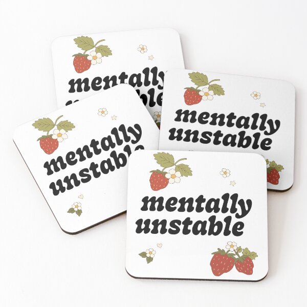 Item preview, Mentally Unstable designed and sold by pizzafairy.