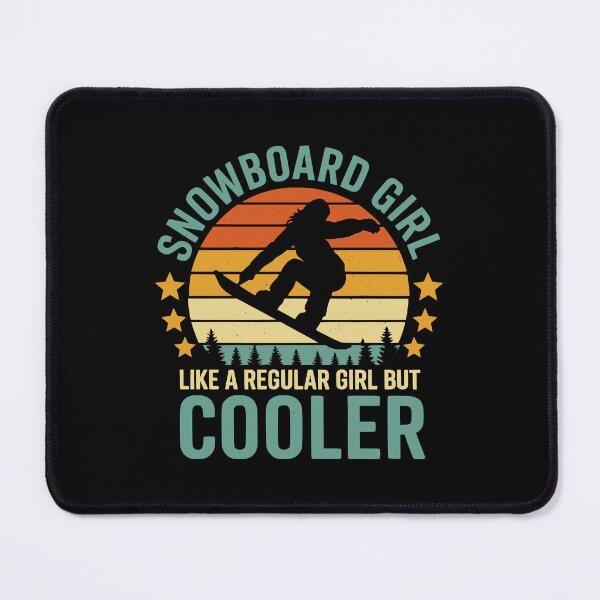 Item preview, Snowboarding girl designed and sold by kiakuki.