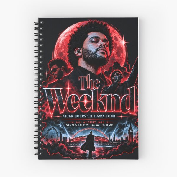 Item preview, The Weeknd Wembley Stadium, London, England August 16 2026 designed and sold by AndyGordon125.