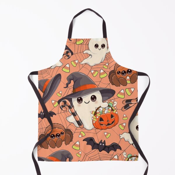 Item preview, Cute Halloween Ghost Pattern Candy Corn Spiders designed and sold by NNCollection.