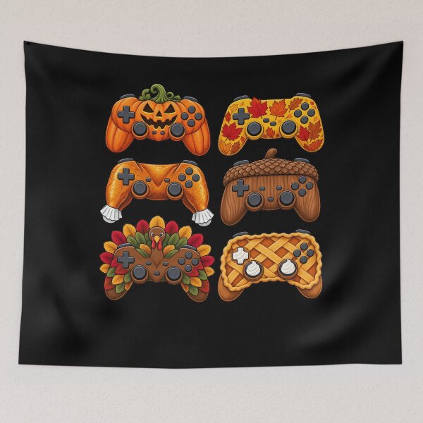 Item preview, Gamer Turkey Fall Thanksgiving Video Game Controller Boys designed and sold by clothesy7.
