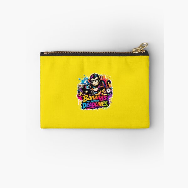Item preview, Bananas Before Deadlines Funny Monkey Office Worker Graffiti Art designed and sold by Cabrasco.