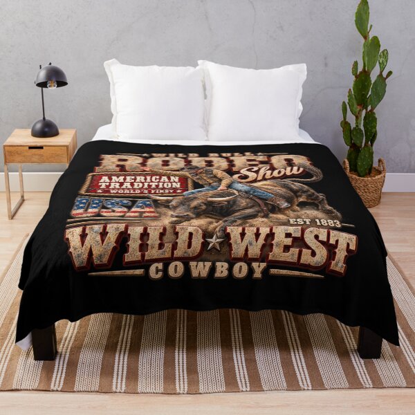 Item preview, Bucking Bull Rider Western Rodeo Cowboy Graphic designed and sold by Mitchell McMillin.