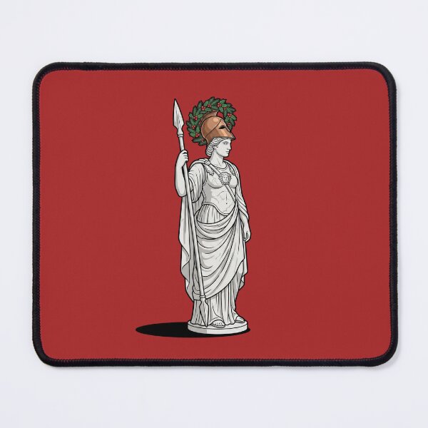 Item preview, Athena Christmas Wreath Goddess Statue Pop Art designed and sold by Rare By Hero.