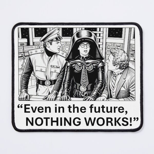 Item preview, Spaceballs - Rick Moranis - Classic - "Even in the future, nothing works!" designed and sold by stfxguy.