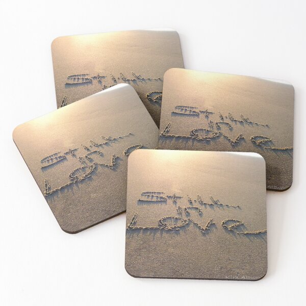 Item preview, Still in Love written in sand. designed and sold by aswoa.