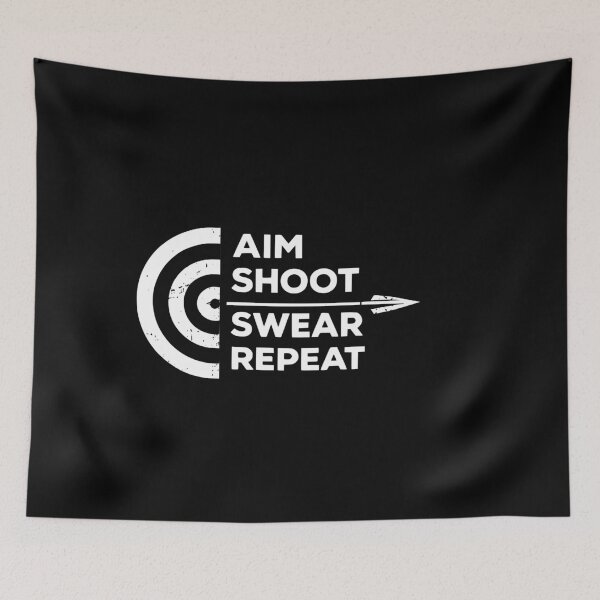 Item preview, archery quote designed and sold by kiakuki.