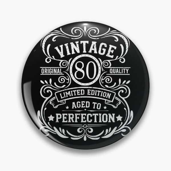 Item preview, Aged To Perfection - Vintage 80 years old - 80th Birthday Party Gift designed and sold by Alexaltay.