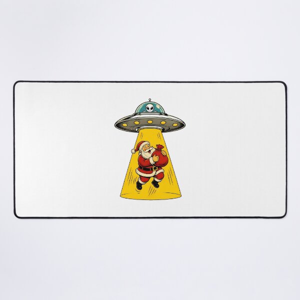 Item preview, Alien UFO Santa Abduction Sci Fi Christmas Comic designed and sold by chattsuede.