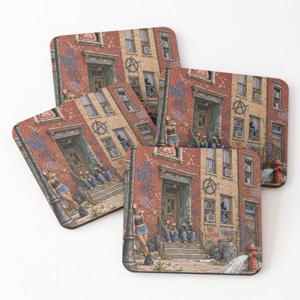 Item preview, Mouse Street Scene  designed and sold by ArtofDissent.